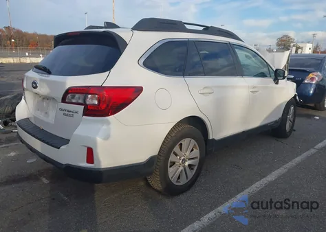 2017 Subaru Outback 2.5I Premium из США, поврежденный, VIN 4S4BSADC3H3368546